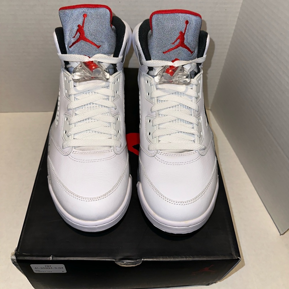 Jordan 5 White Cement New